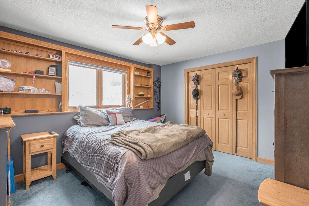 Lower level bedroom 1.