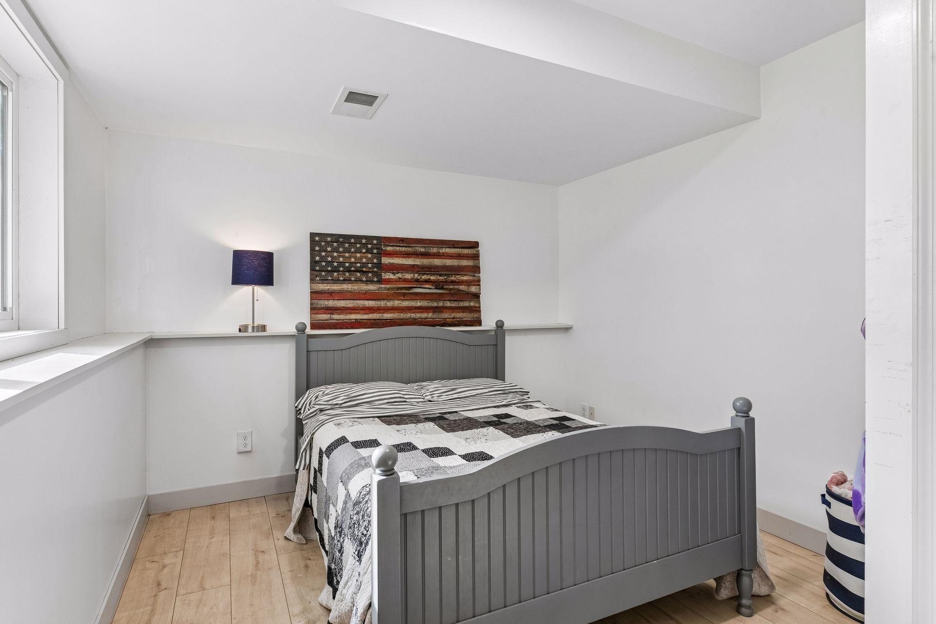 Lower level bedroom. 14x9.