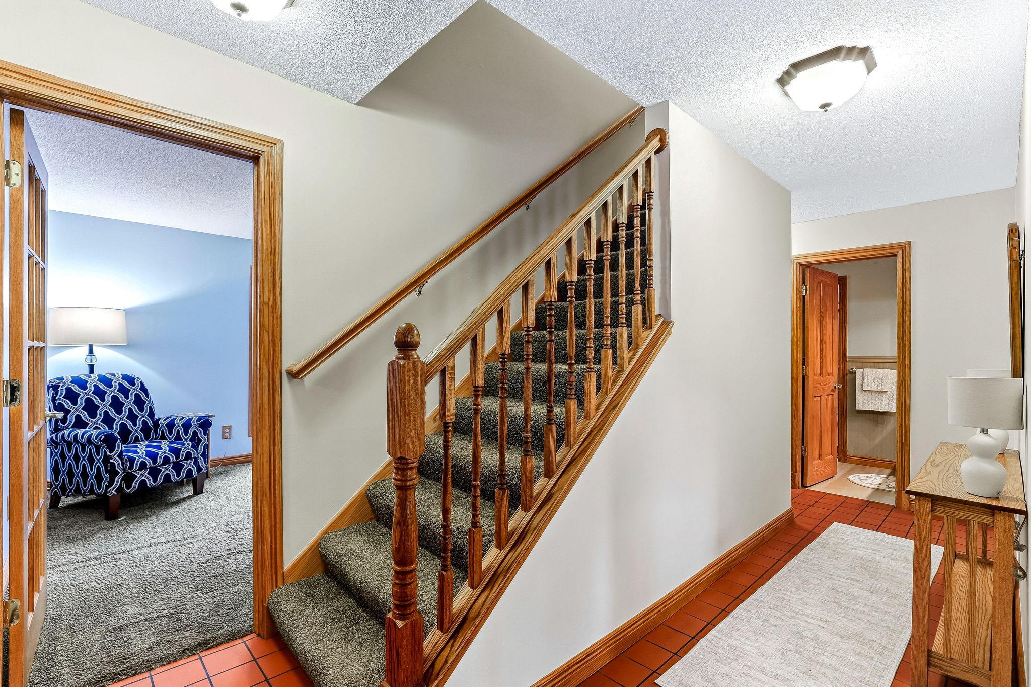 Main 2nd floor staircase.