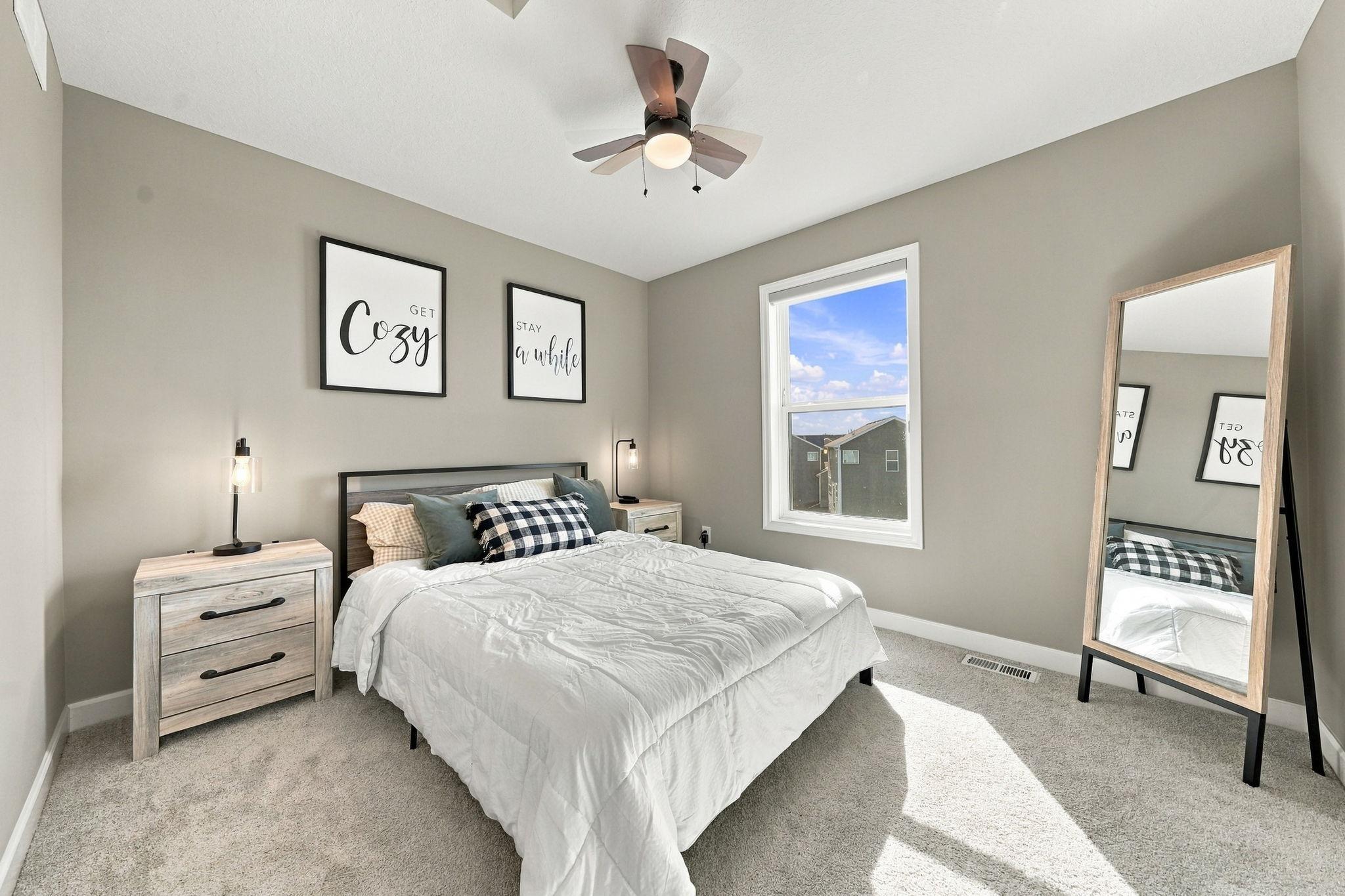 Upper level bedroom 3.