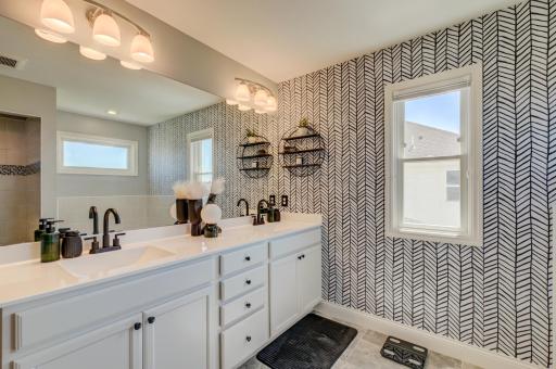 Relax and recharge in this luxurious spa-like ensuite
