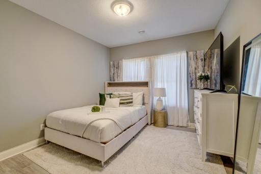 Additional 5th bedroom on the lower level, perfect for guests!