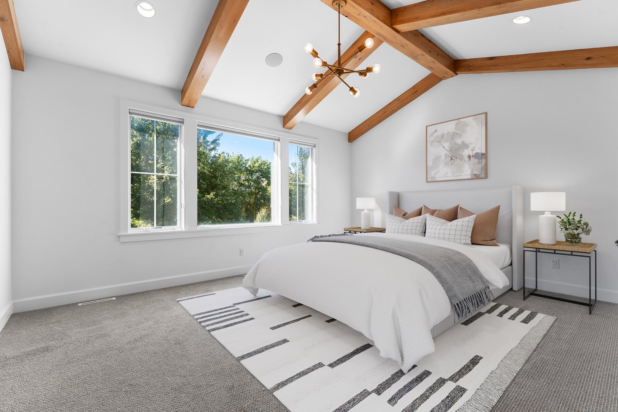 Primary Bedroom-Virtually Staged-Upper Level