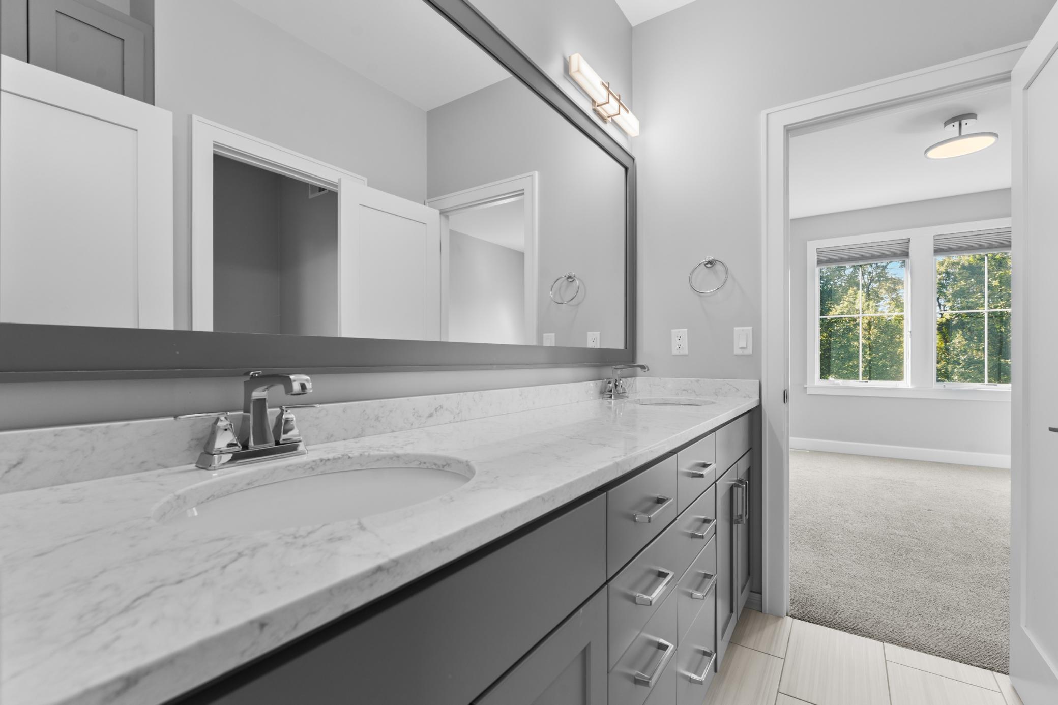 Jack-and-Jill Bathroom