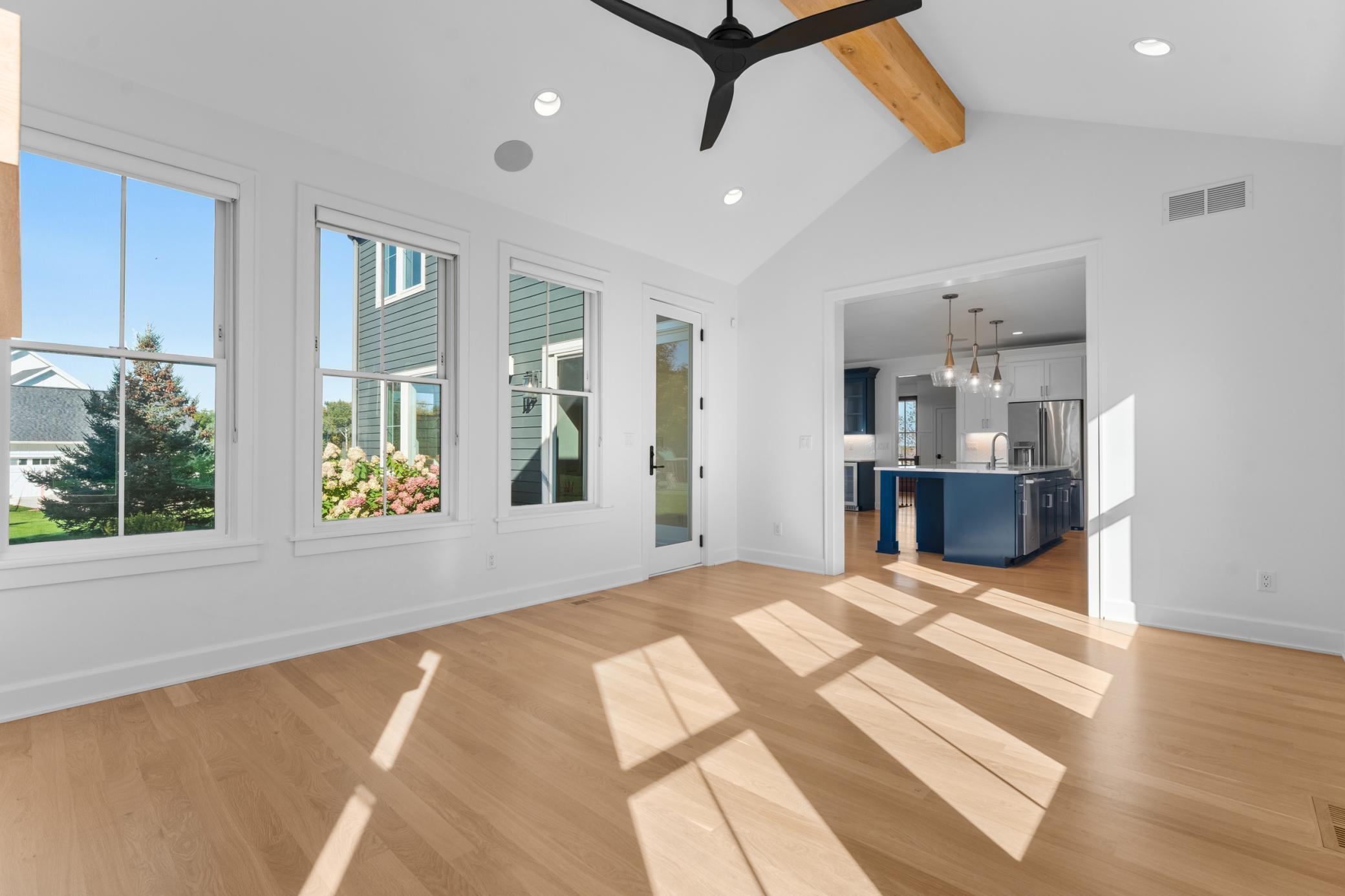 Sunroom Open to Kitchen