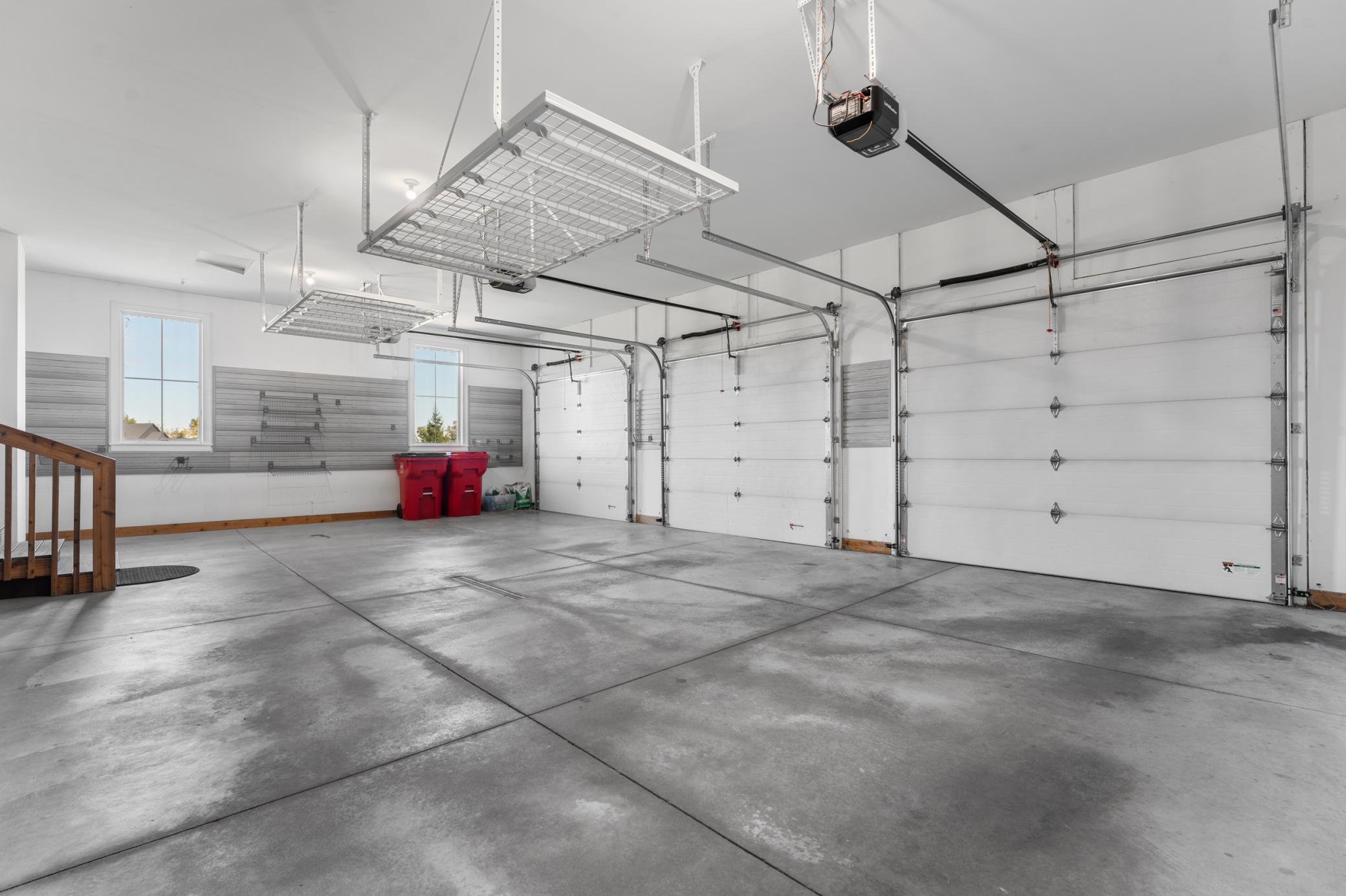 Three Car Garage