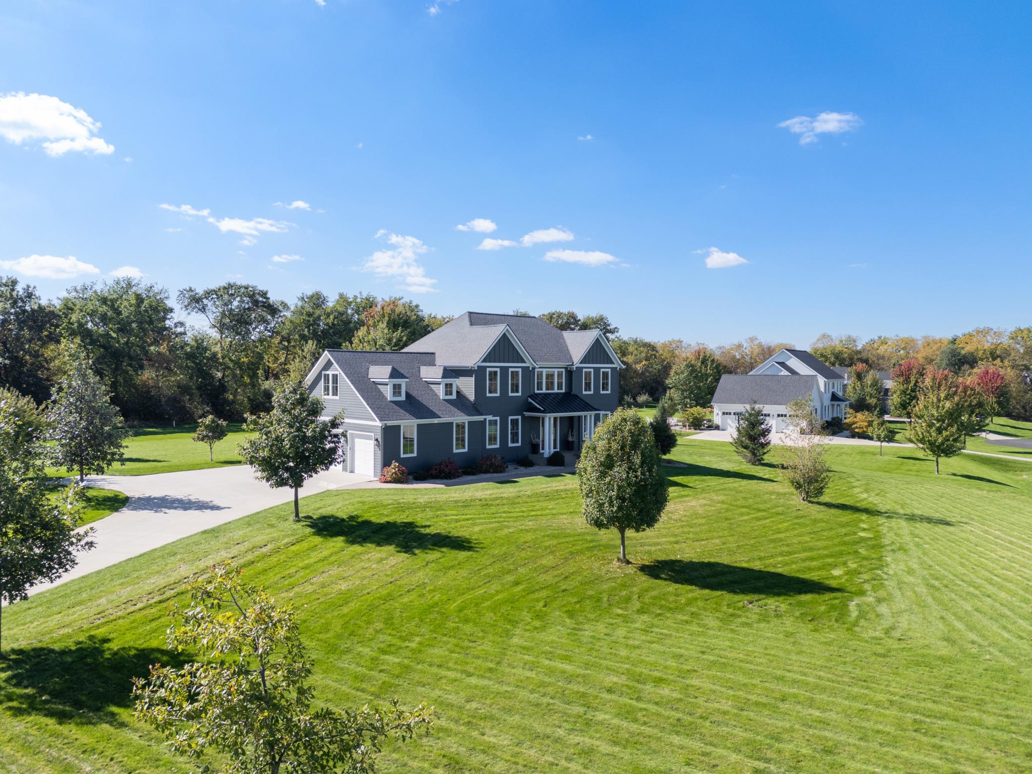 Aerial View of Home & 2.02 Acre Property