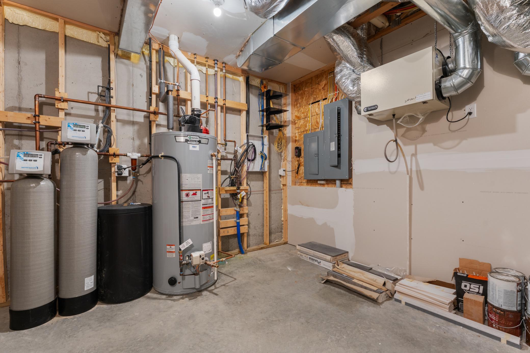 Utility & Mechanical Room