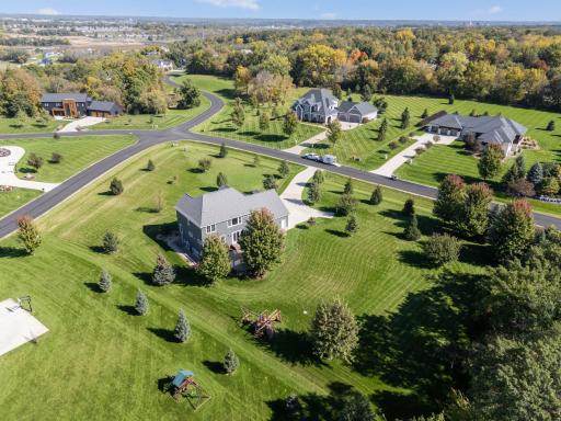 Aerial View of Home & Surrounding Setting