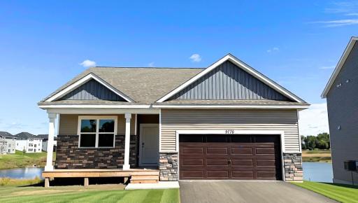 Welcome Home: Photo is from Actual home at 9776 47th Bay NE