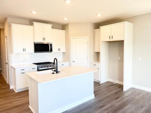 Photo from Actual Home: This home features the all White intieror package.