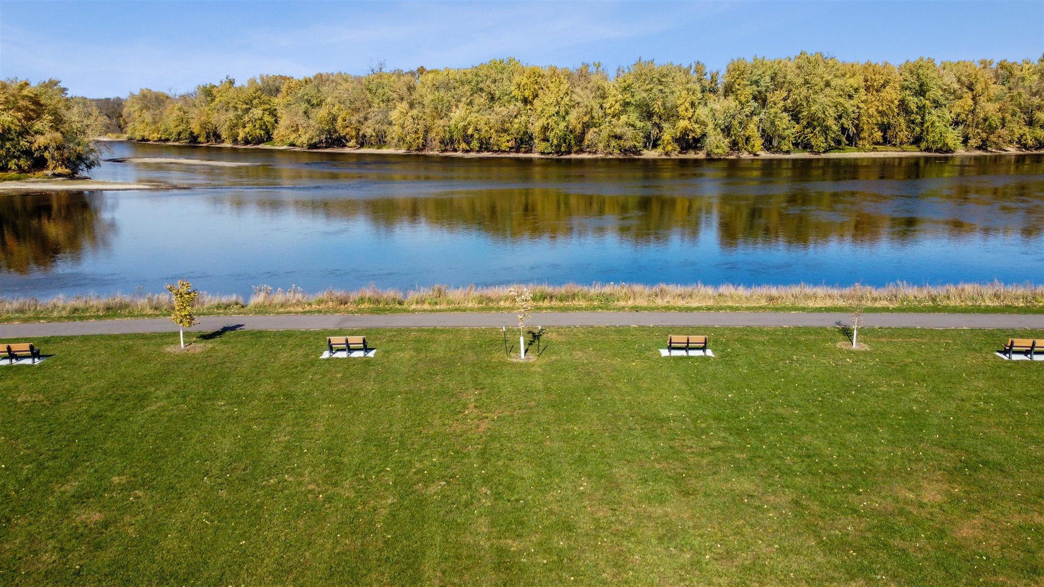 Otsego County Park is home to outdoor sports areas, playgrounds, miles of trails and some of Minnesota's best views of the Mississippi River.
