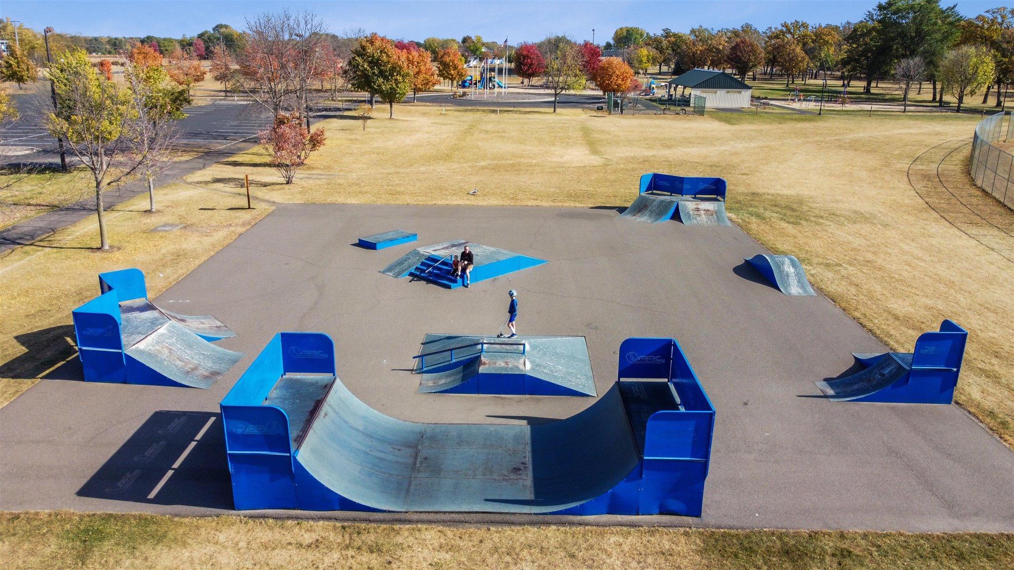 Otsego County Park is home to outdoor sports areas, playgrounds, miles of trails and some of Minnesota's best views of the Mississippi River.
