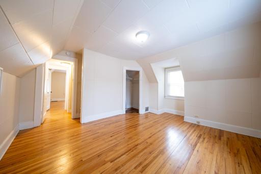 Beautiful hardwoods throughout upstairs as well