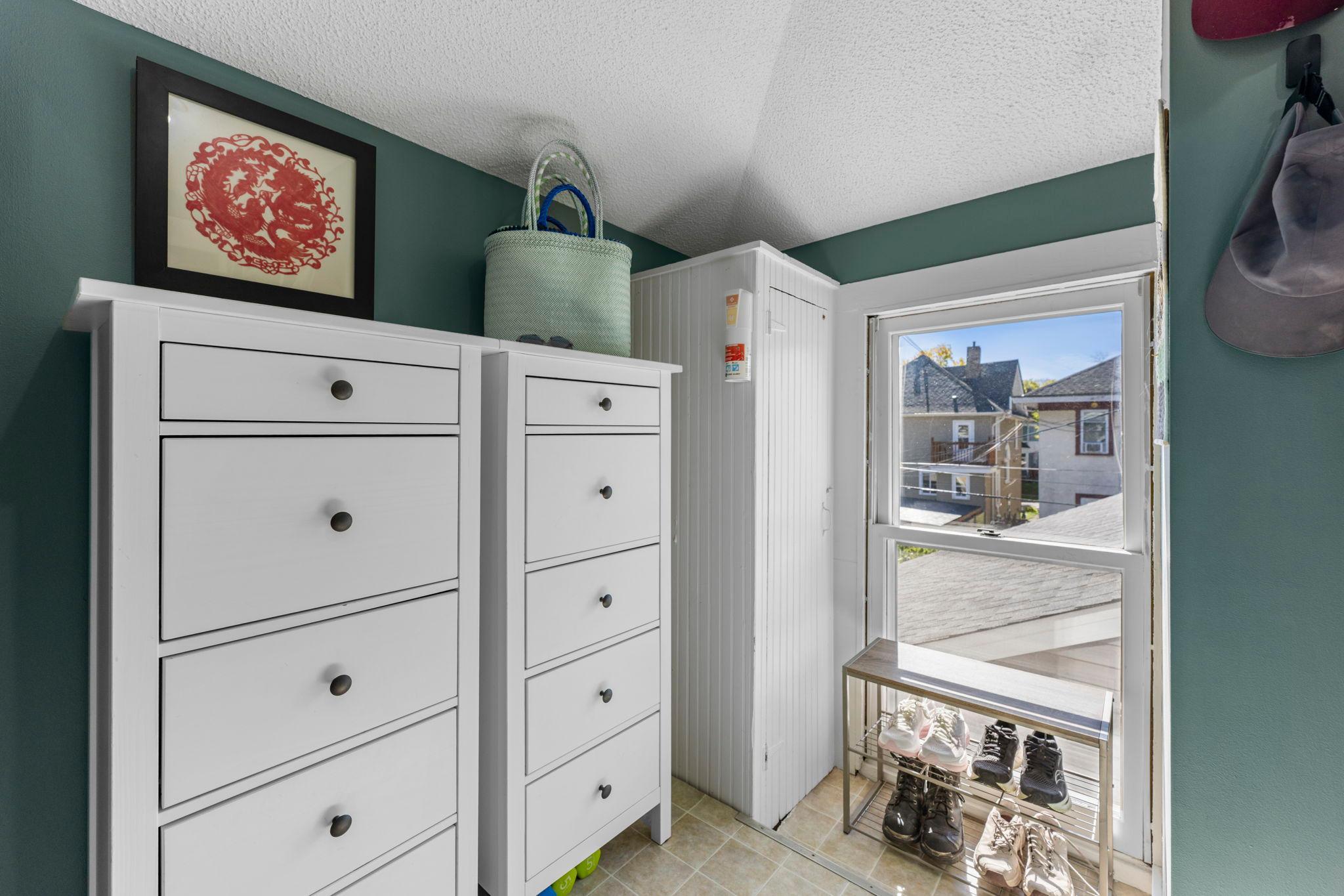 Mud room off kitchen