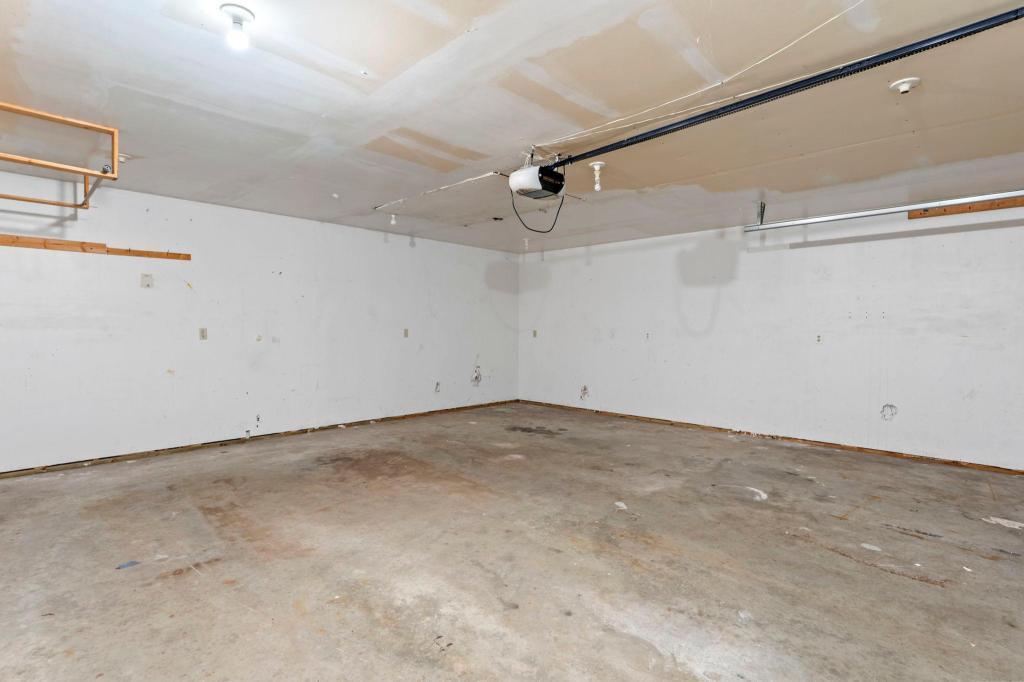 Inside of the garage