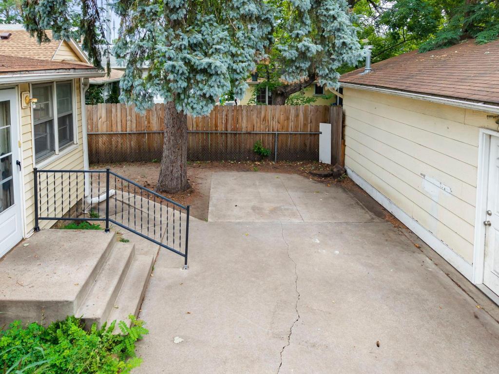 Back patio