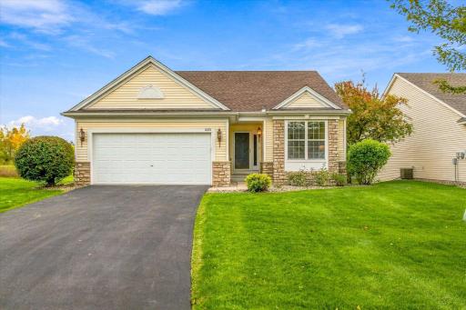 Easy to navigate driveway and oversized 2 car garage