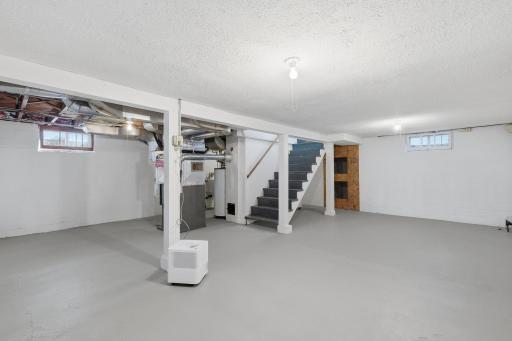 Space for Family or Recreation Room, under-stair storage