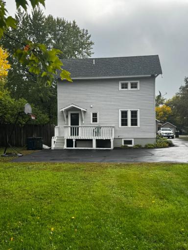 Back entry, great backyard and plenty of parking room.