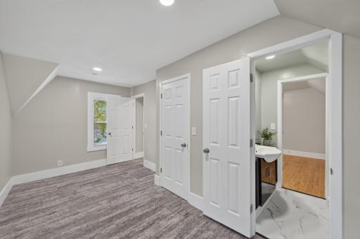 Third bedroom with connection to walkthrough bathroom