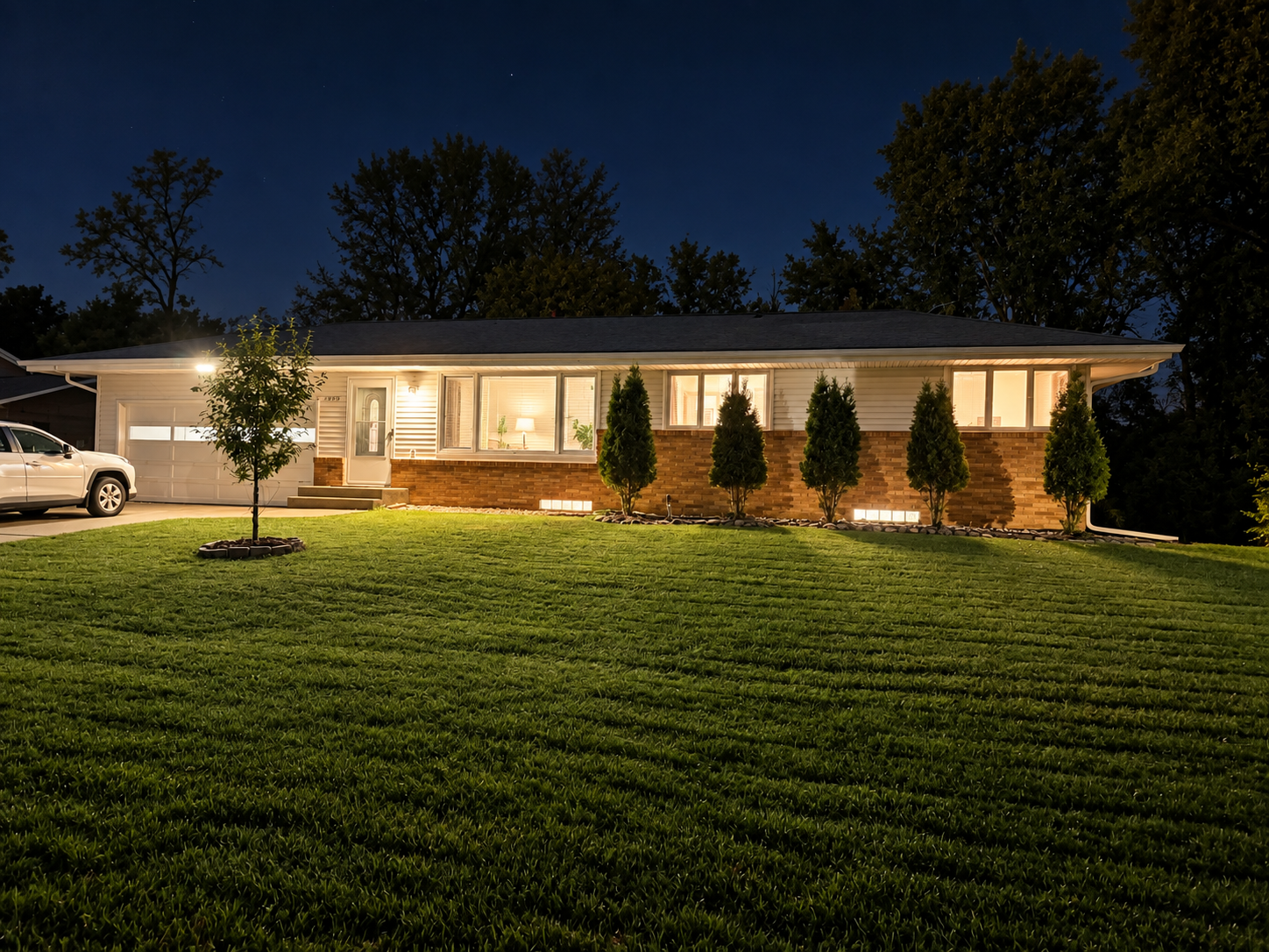 Warmly Lit Ranch House at Night.png