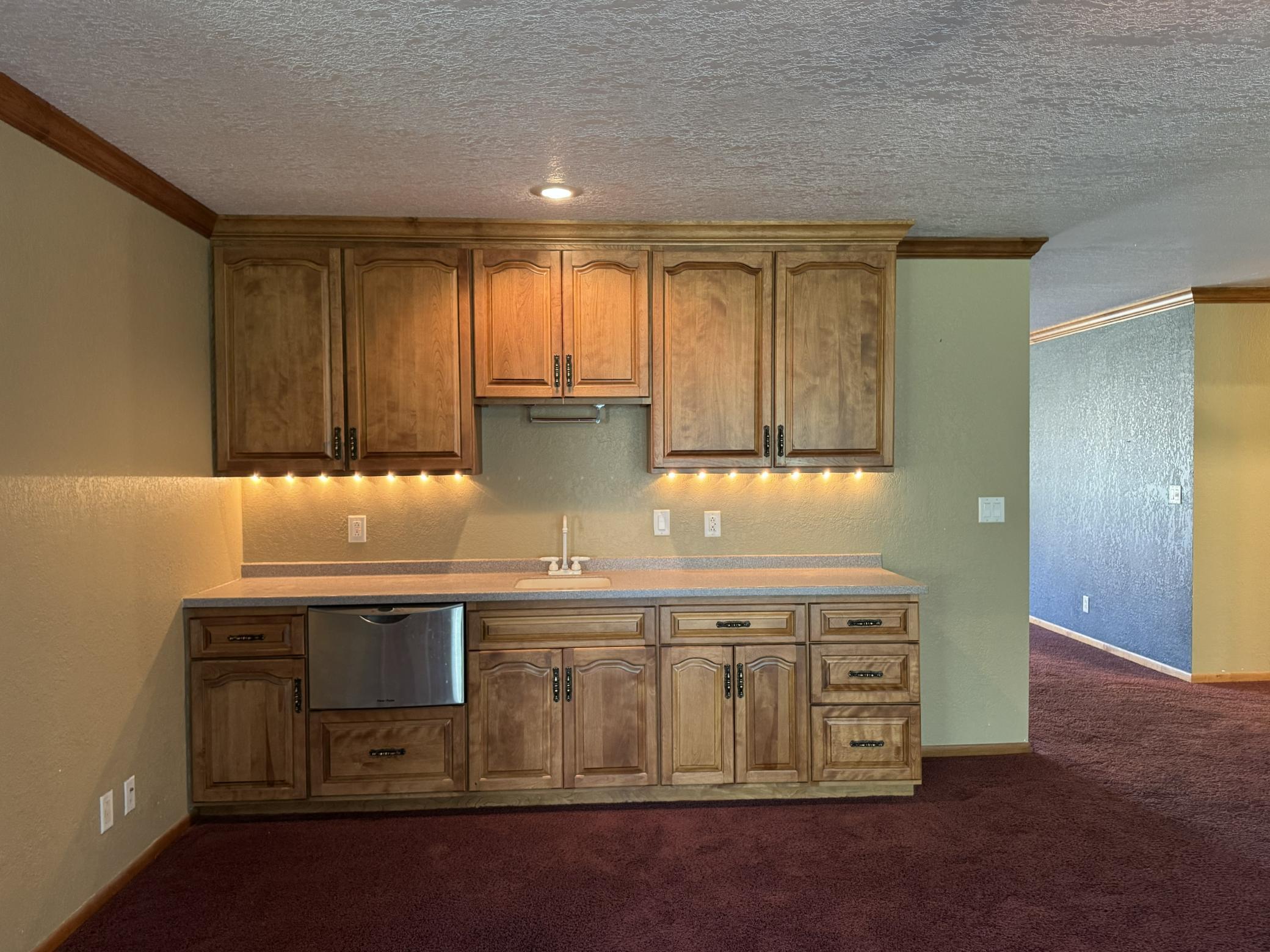 Wet Bar with Sink & Dishwasher