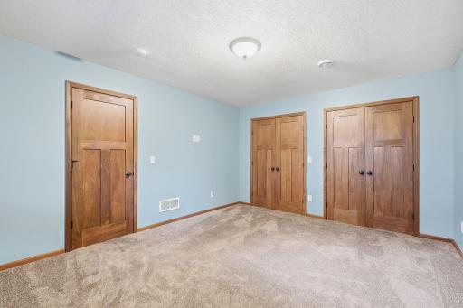 Check out the closet space in the second lower level bedroom