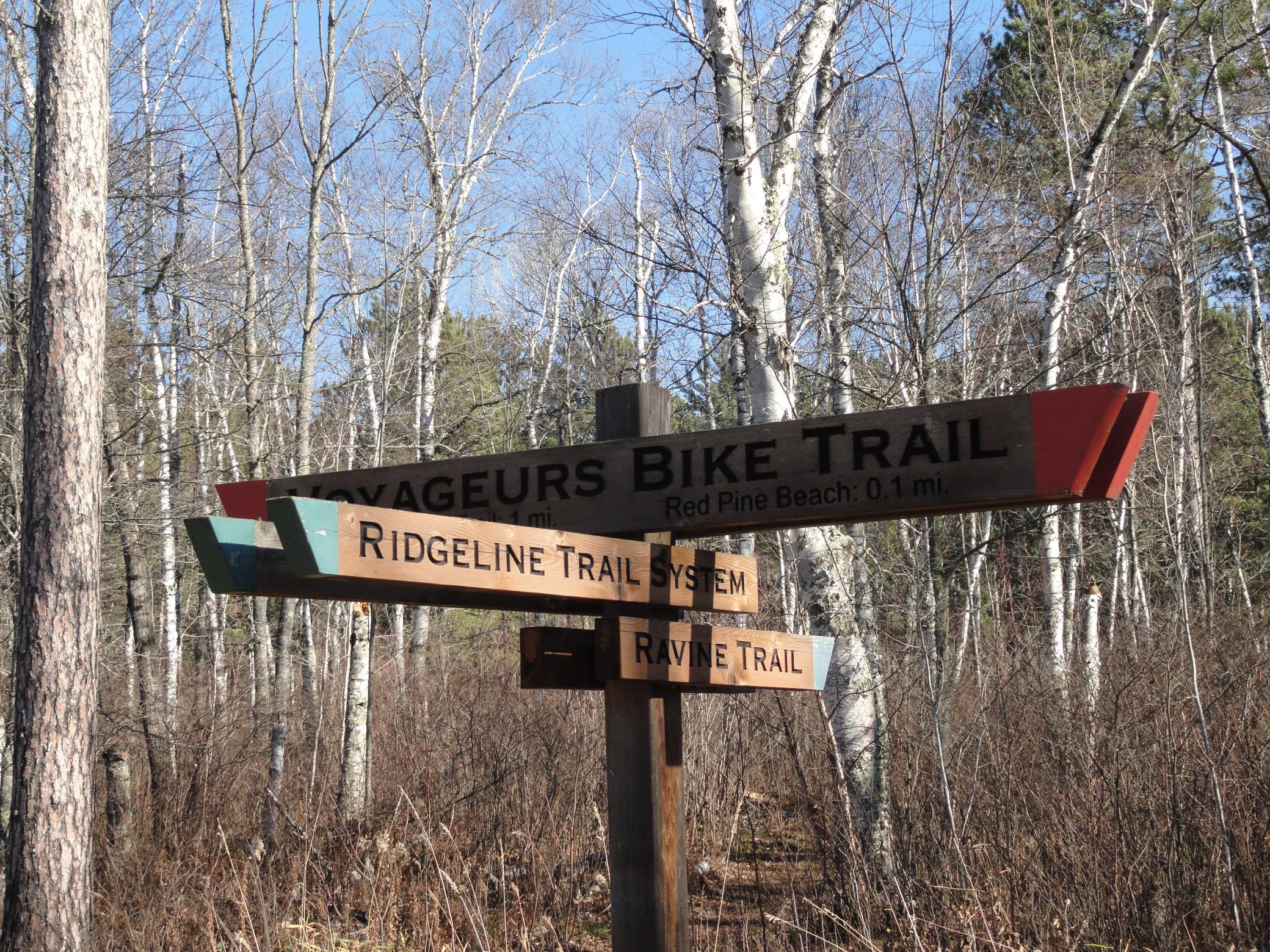 VR hike and bike trails