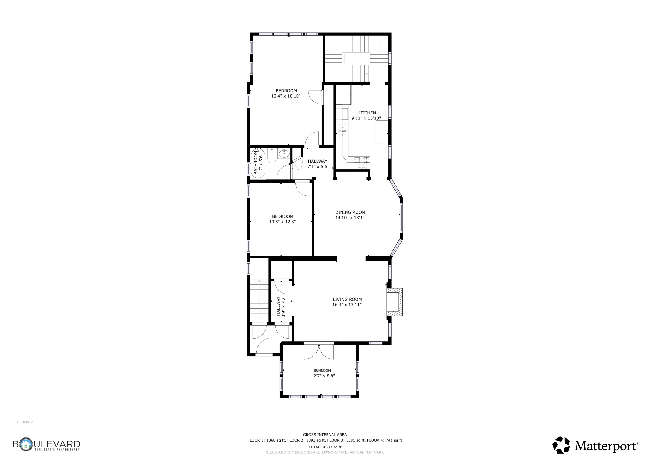 Unit 1 Floor Plan- Main Level