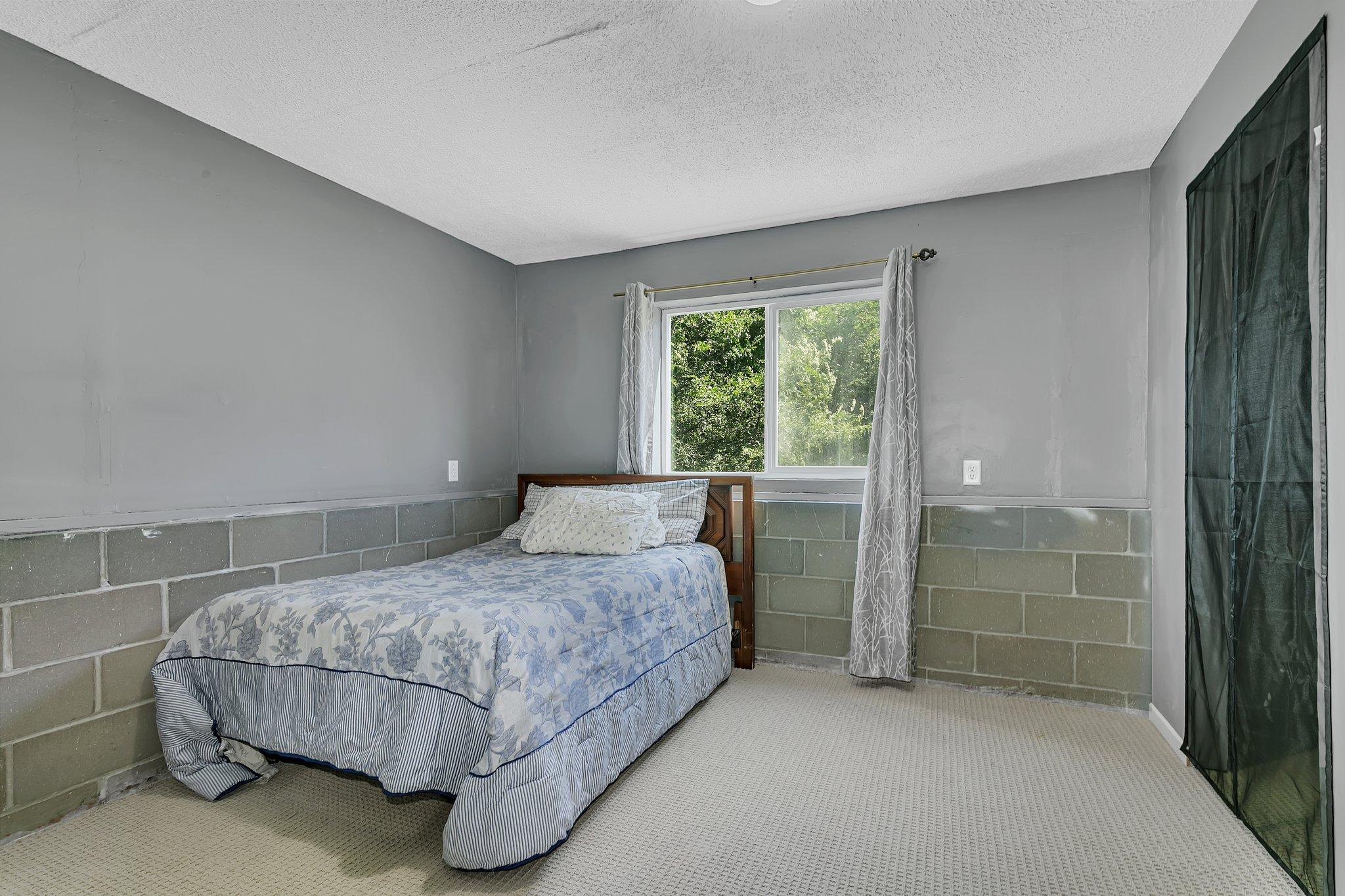 4th Bedroom in lower level