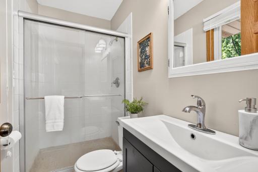 Attached ensuite bathroom that's private, convenient, and all yours