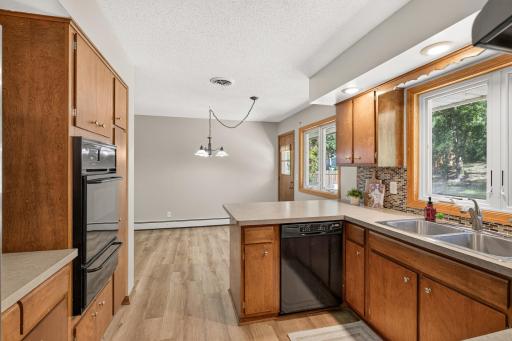 Whether you're meal prepping or hosting a dinner party, the generous countertop space and abundant storage have you covered.