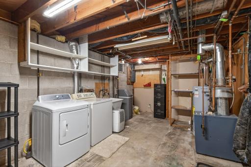 Gym? Workshop? This oversized utility space is ready to be whatever you need it to be