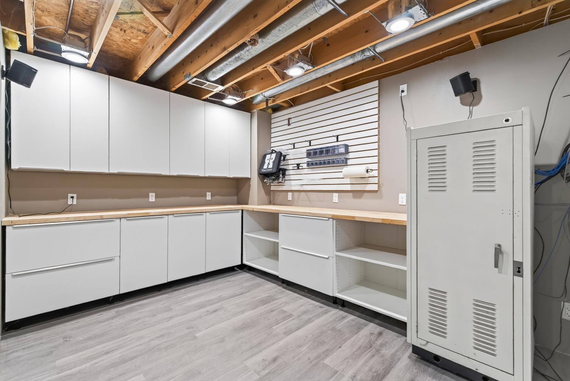 Basement Workshop