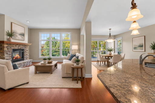 Gorgeous Pond views and .5 acre private corner lot
