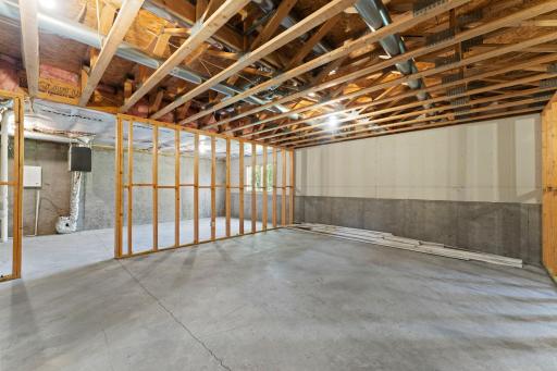1400+ unfinished square feet for added equity