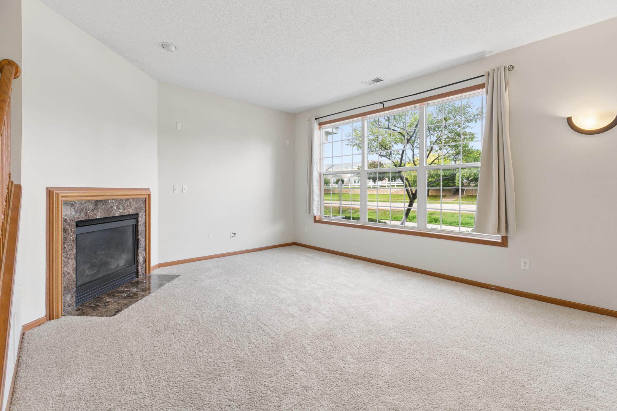 Large Window for lots of Natural Light