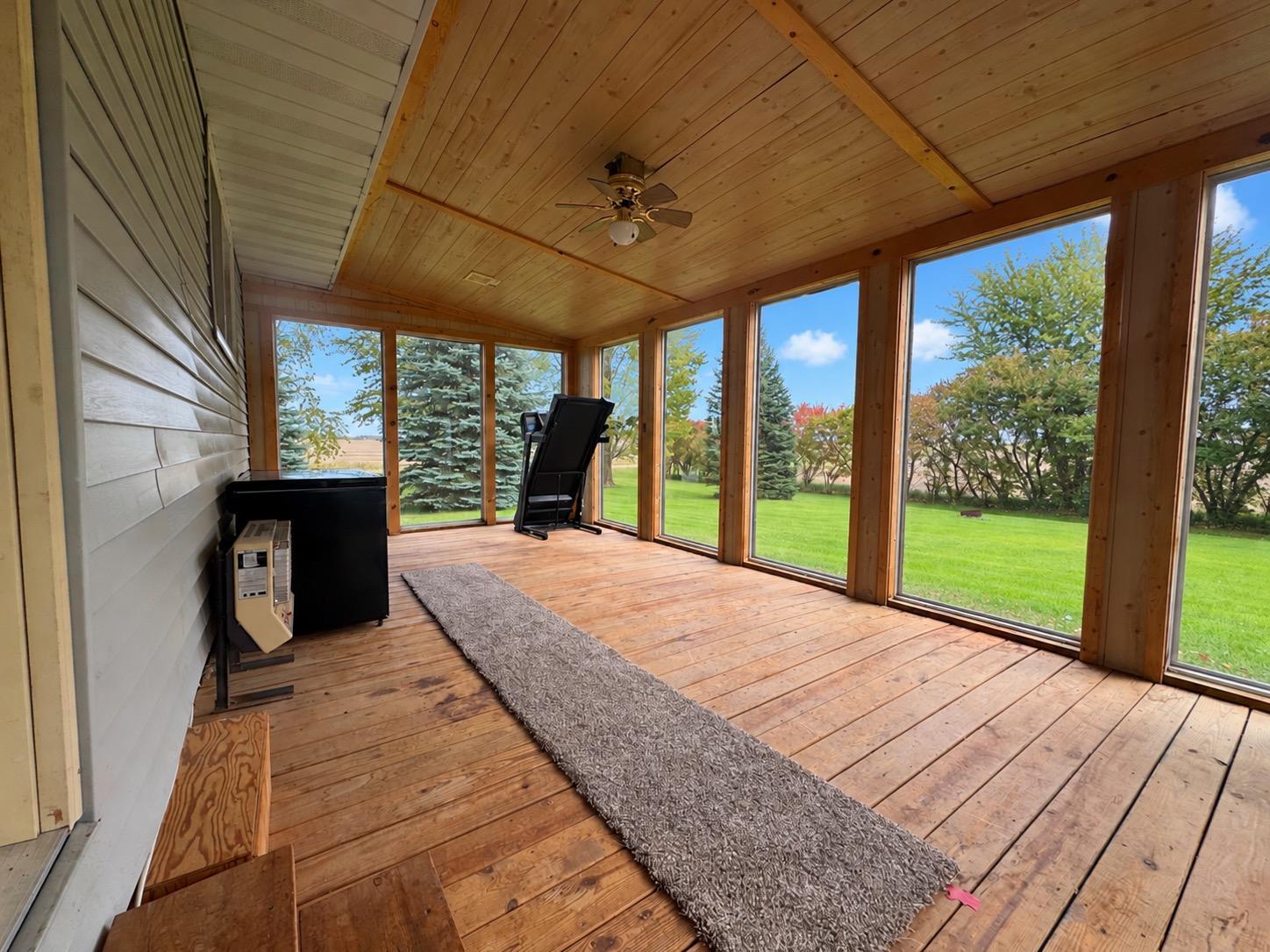 Retreat to the porch for some rest & relaxation