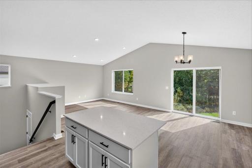 Photo taken of another home with similar plan and finishes.