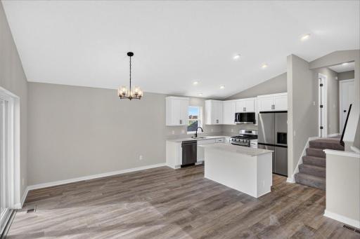 Photo taken of another home with similar plan and finishes.