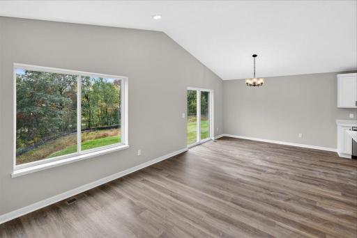 Photo taken of another home with similar plan and finishes.