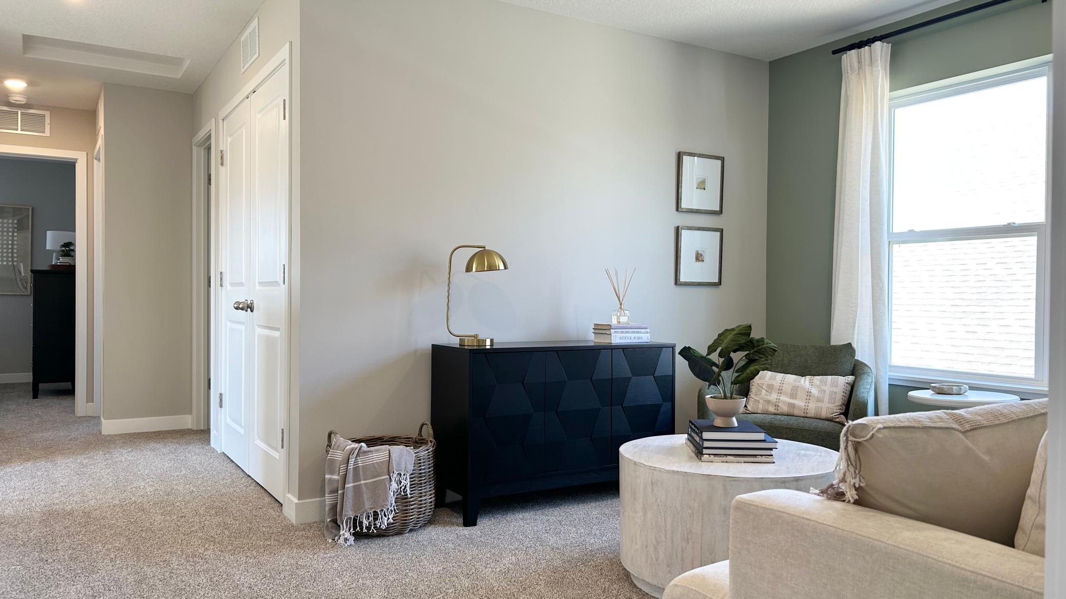 How would you use this loft space? Photo of model home. Colors and finishes may vary.
