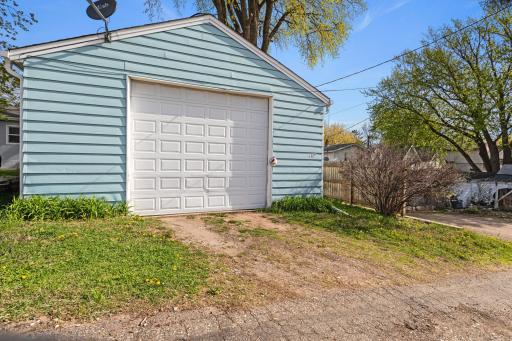 HUGE 30X24 second garage! With extra tall door