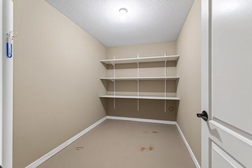 An impressive amount of dedicated storage space keeps everything organized and out of sightâa luxury that makes everyday living that much easier.