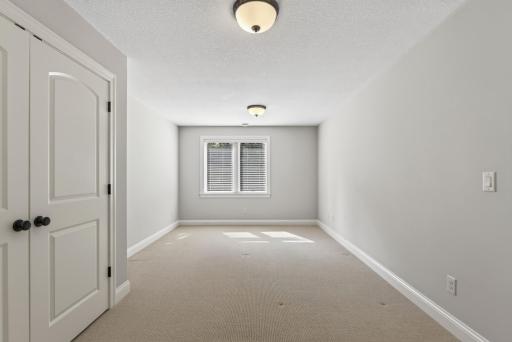 With impressive space and privacy, the fifth bedroom is another example of how thoughtfully every level of this home was designed.
