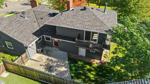 Drone View of Patio