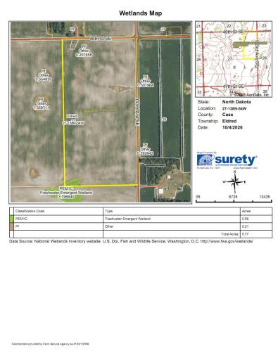 TBD 46 St SE Lot 1, Alice, ND 58031