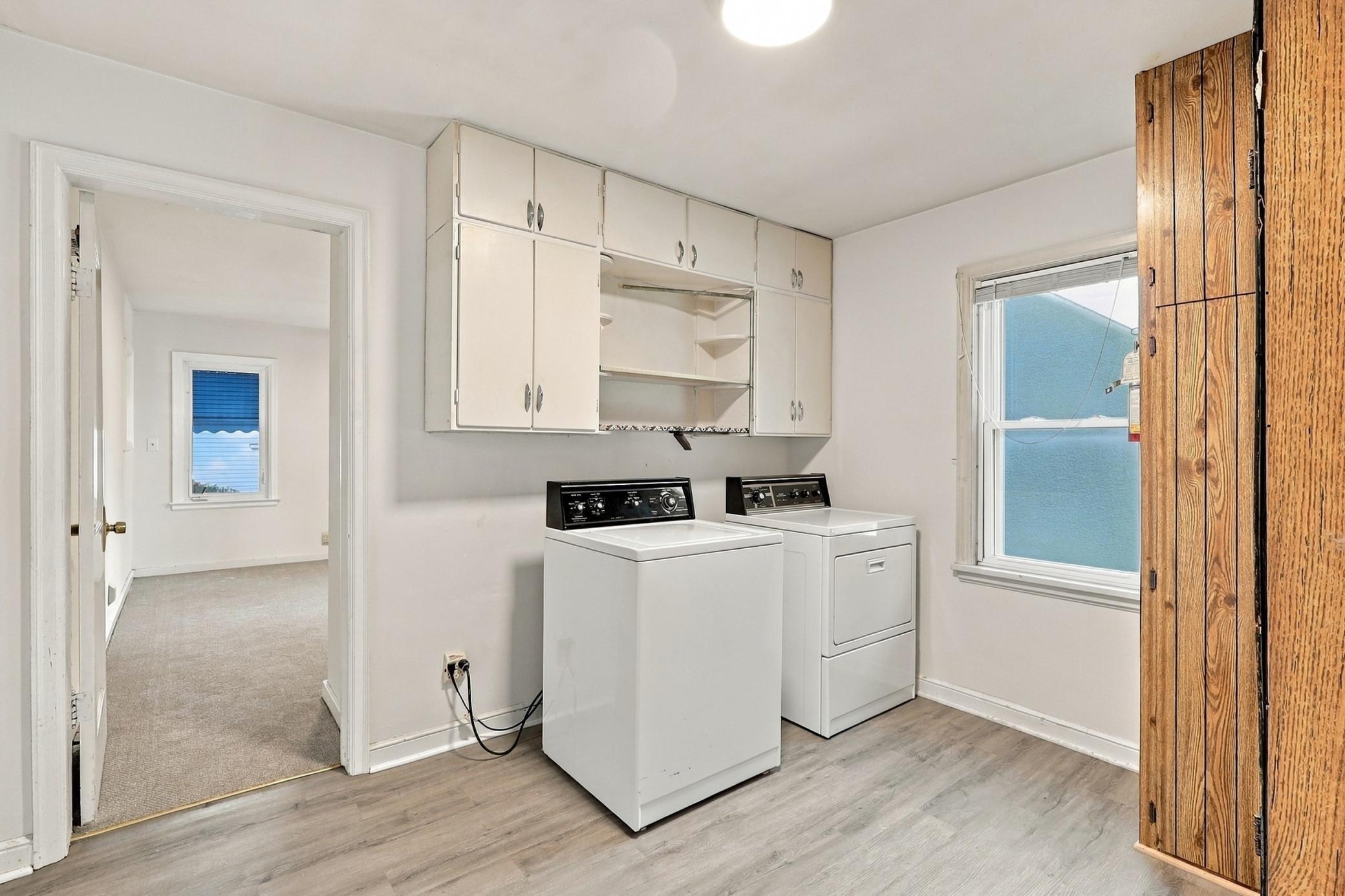 Unit 1 Laundry Room off Bedroom