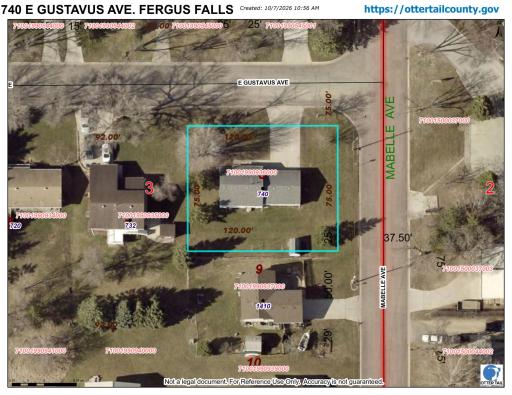 740 E Gustavus Avenue, Fergus Falls, MN 56537